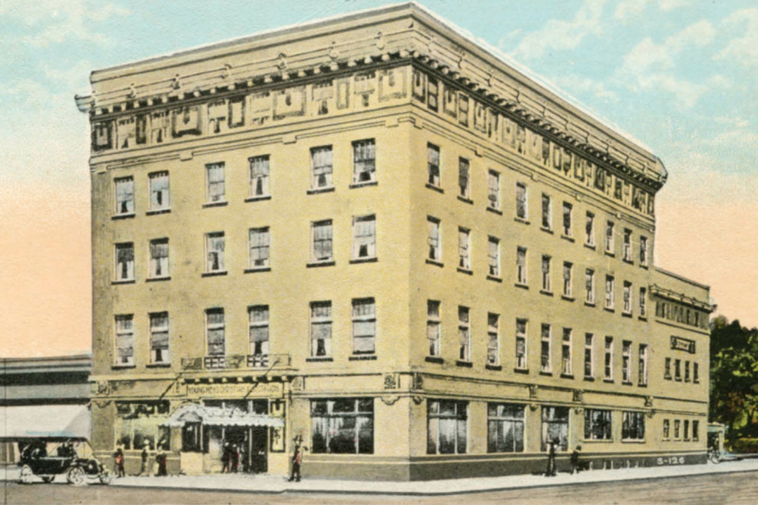 Our building by Young Men's Christian Association in 1913
